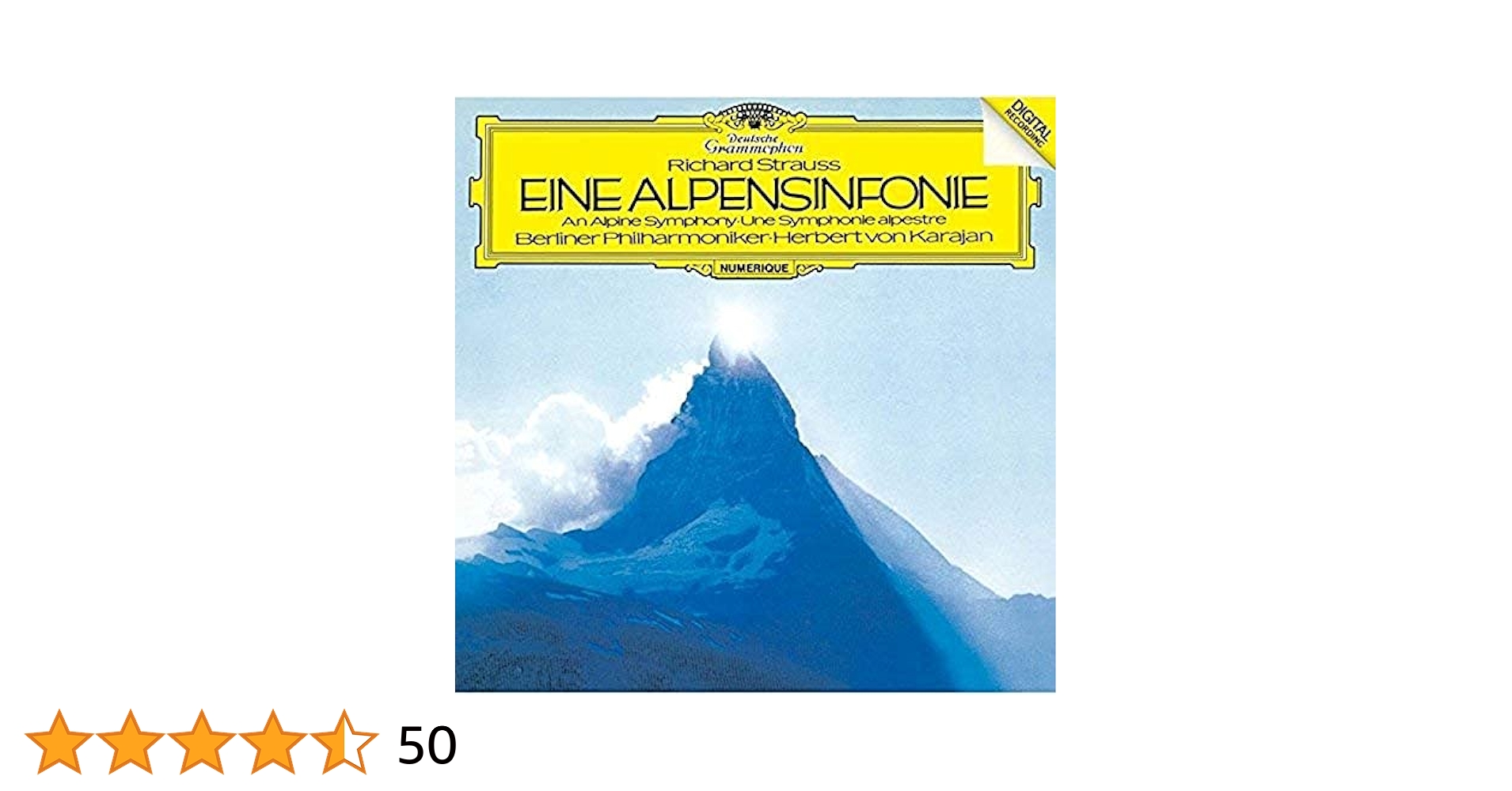 R.シュトラウス:アルプス交響曲/死と変容 ハイティンク/RCO ハイティンクの珍しいR.シュトラウス『アルプス交響曲』と『死と